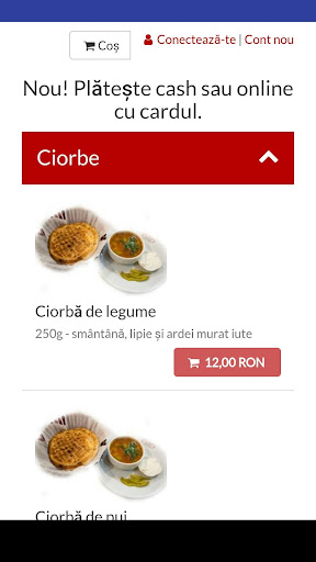 Android application Restaurant Ali Baba screenshort