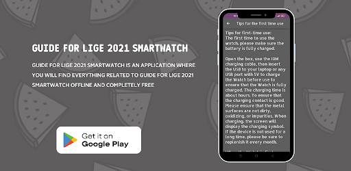 guide for lige 2021 smartwatch Screen 2