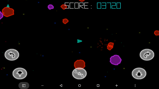 Asteroids Retro - 2D Space Arcade  screenshots 3