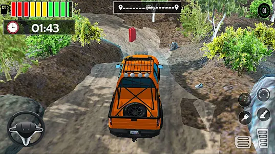 4x4 Offroad Jeep Driving Games