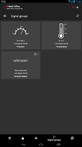 KronosNET mService Screen 2