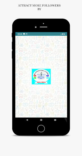 Android application Raj International School screenshort