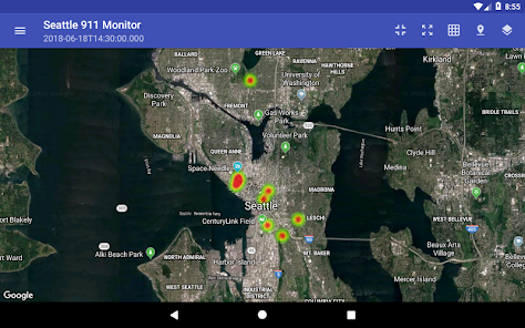 Captura de Pantalla 12 Seattle 911 Incidents Monitor android