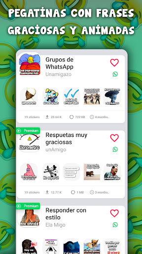 WASticker Stickers con frases Screen 2