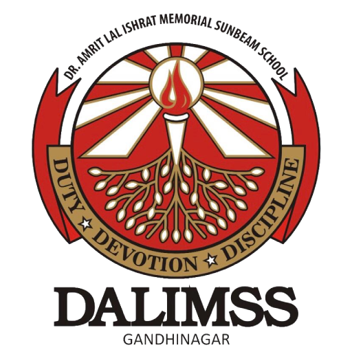 Dalimss Sunbeam School Gandhin logo