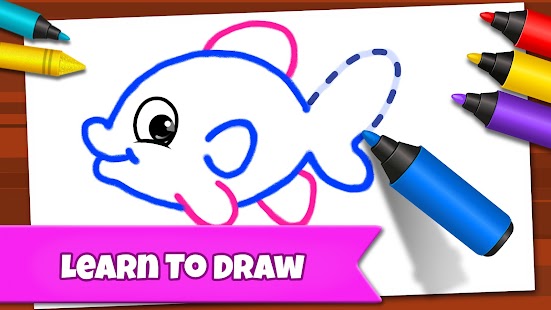 Drawing Games: Draw & Color Screenshot
