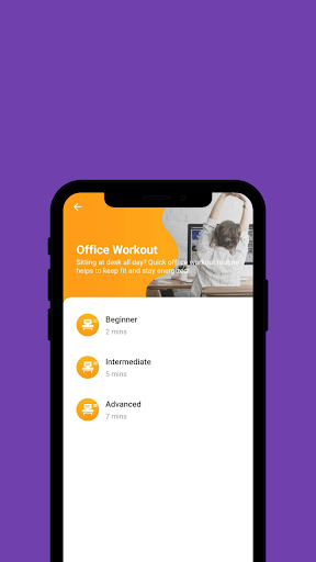 Android application Home Fitness For Women screenshort