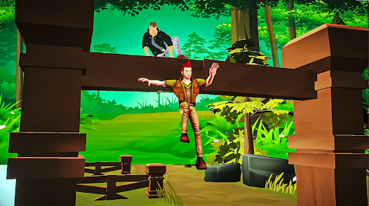 Jungle Escape: Parkour Run 3D 1.0 APK + Мод (Unlimited money) за Android
