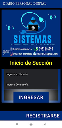 Diario Personal Screen 2