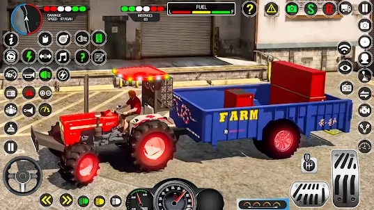 トラクター 農家 トラクター ゲーム