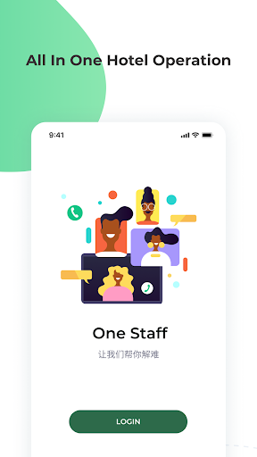 Android application One Staff screenshort