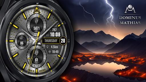 Android application DM | 047 Hybrid Watch Face screenshort