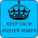 Keep Calm Poster Maker icon