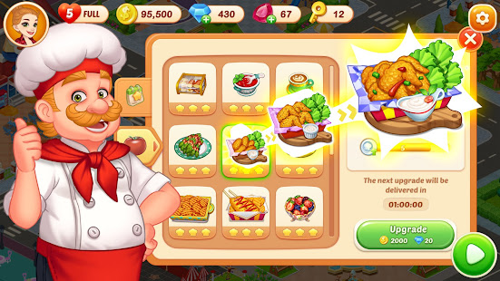 Crazy Diner: Cooking Game 1.2.0 APK screenshots 23