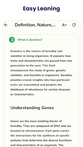 Genetics Quick Notes Screen 2
