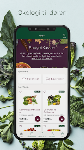 Android application Aarstiderne – Økologisk mad screenshort