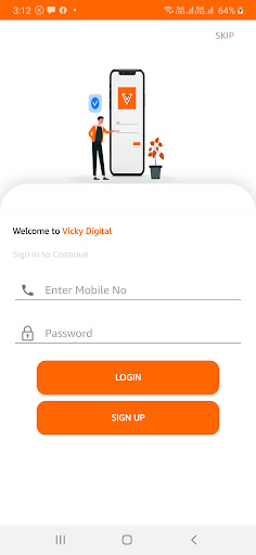 Android application Vicky Digital screenshort