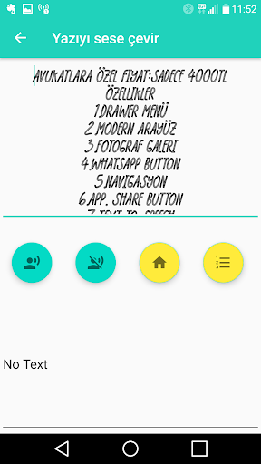 Ocr-Görüntüyü yazıya çevirme Screen 3