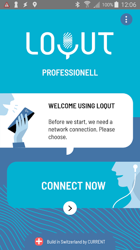 Android application Loqut - Simple Communication screenshort