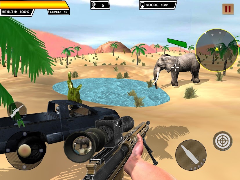 Captura de Pantalla 13 Caza de animales: tirador de acción armada Safari android
