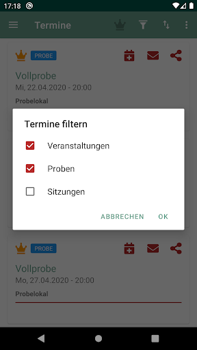 MusiPlaner Screen 3
