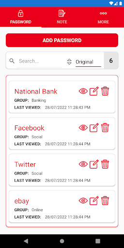 PassPlus Lite Screen 2