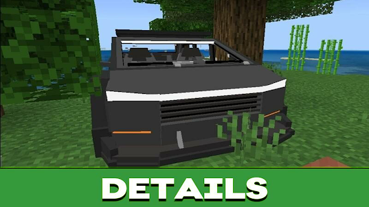 Cyber Truck for Minecraft PE
