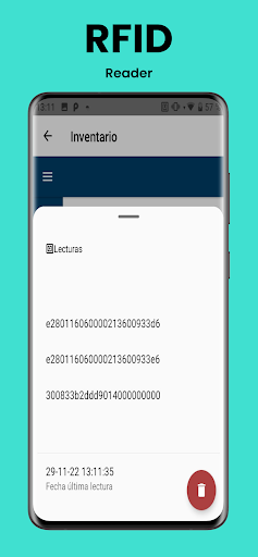 Lector RFID Xymbot-Meler Screen 2