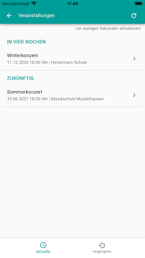 Musikschule Fellbach Screen 3