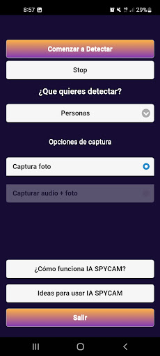 IA Cam Detector Screen 2