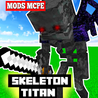 Mods Skeleton Titan for MCPE