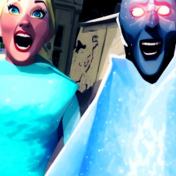 Ice Frozen Granny Horror Game
