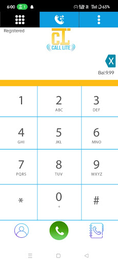 Call Lite v6 Screen 2