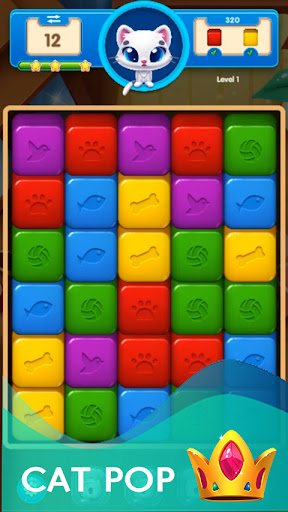 Android application CAT POP screenshort