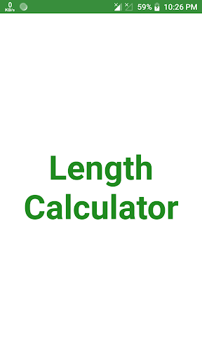 Android application Length Calculator screenshort