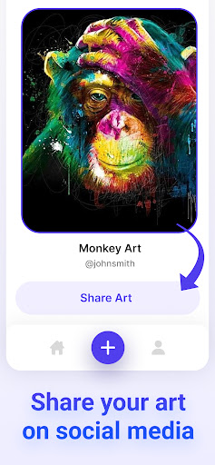 ArtBot - Make AI Artwork Screen 2