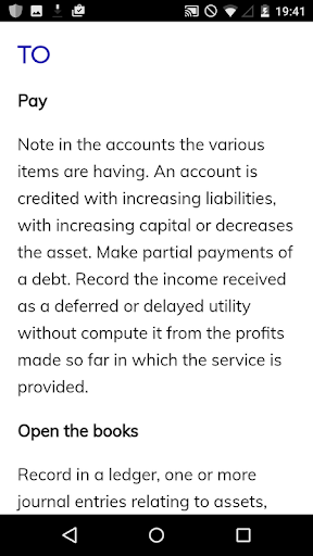Economic Dictionary Screen 2