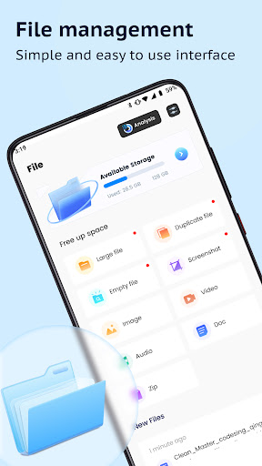 Android application MegaClean - File&Manager screenshort