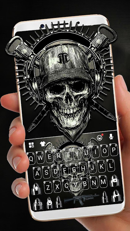 Horror Guns Skull Warrior Keyb - 7.3.0_0426 - (Android)