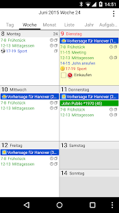 CalenGoo - Kalender und ToDo Screenshot