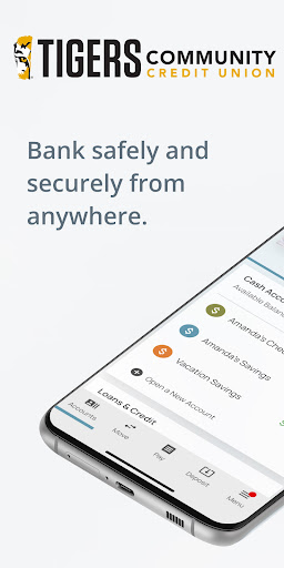 Android application Tigers Community Credit Union screenshort