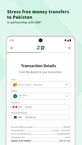 Android application Foree screenshort