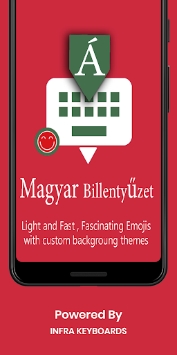 Android application Hungarian Keyboard by Infra screenshort