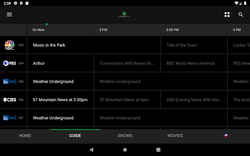 Screenshot of Gearheart TV