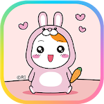 Cover Image of 下载 에비츄 테마 - Pink Rabbit  APK