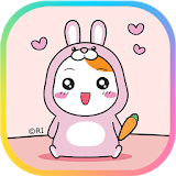 에비츄 테마 - Pink Rabbit icon