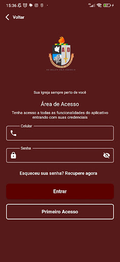 Android application AD BELÉM VILA ESCÓCIA screenshort