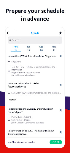 Screenshot of Economist Impact - Events