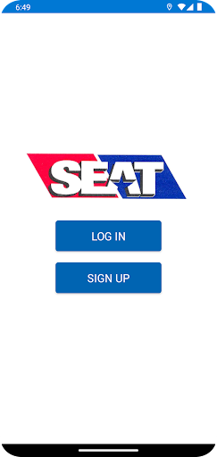 Android application SEAT screenshort