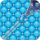 Blue Diamond Zipper Lock icon